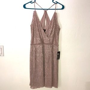 Express Rose Gold Cocktail Dress 🥂